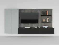 Composizione per la zona giorno modello Skyline di a prezzo Outlet^Astor Mobili Clearance