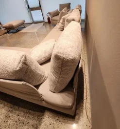 Con penisola Divano pronta consegna in fibralatex PREZZI OUTLET sconto 40%^Md work New