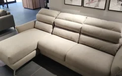 Con penisola Mod.tenero a PREZZO OUTLET scontato del 50%^Aerre Salotti New