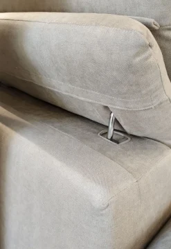 Con penisola Mod.tenero a PREZZO OUTLET scontato del 50%^Aerre Salotti New