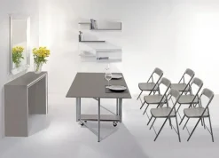 Consolle modello Archimede + 6 sedie   scontata del 10%^Pezzani Discount