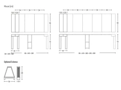 Consolle modello Combi a marchio SCONTATA Consolle