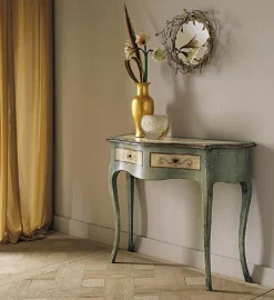 Outlet Consolle modello Consolle sagomata laccata in promo-sconto del 43% a marchio SCONTATA Consolle