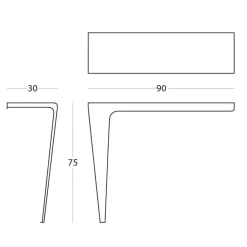 Hot Consolle modello Lama scontata del 31% Consolle
