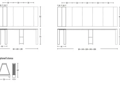 Consolle modello Trek a marchio SCONTATA^Altacom Discount