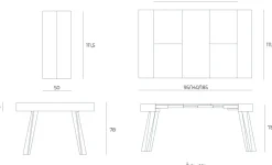 Online Consolle scontata modello Panache' di a prezzo riservato Consolle