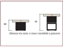 Consolle Smart ht 60 in stile design in Offerta Outlet^Artigianmobili Online