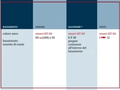 Consolle Smart ht 60 in stile design in Offerta Outlet^Artigianmobili Online