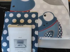 Copripiumini Frog blu  in Cotone di a prezzi ribassati^Flou Sale