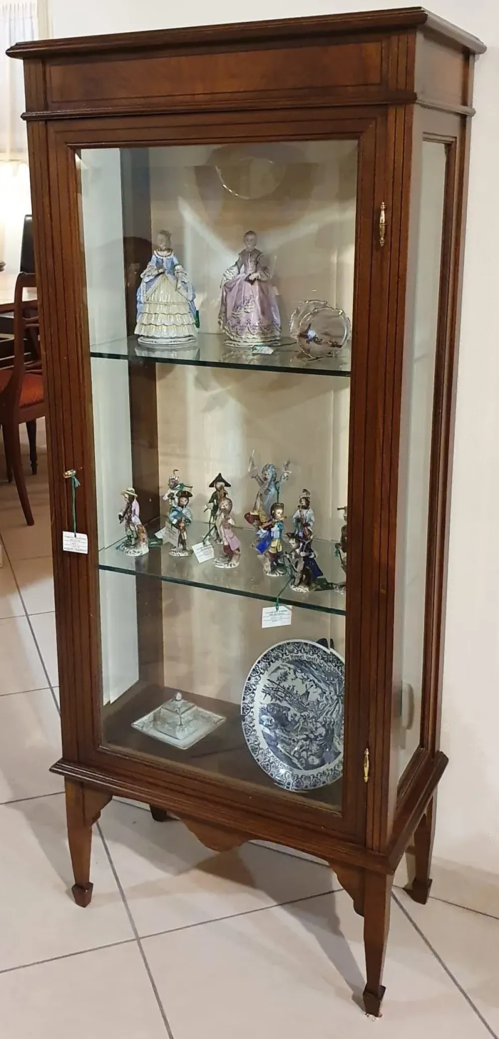 Cristalliera d'antiquariato in stile neoclassico a prezzo Outlet Antiquariato