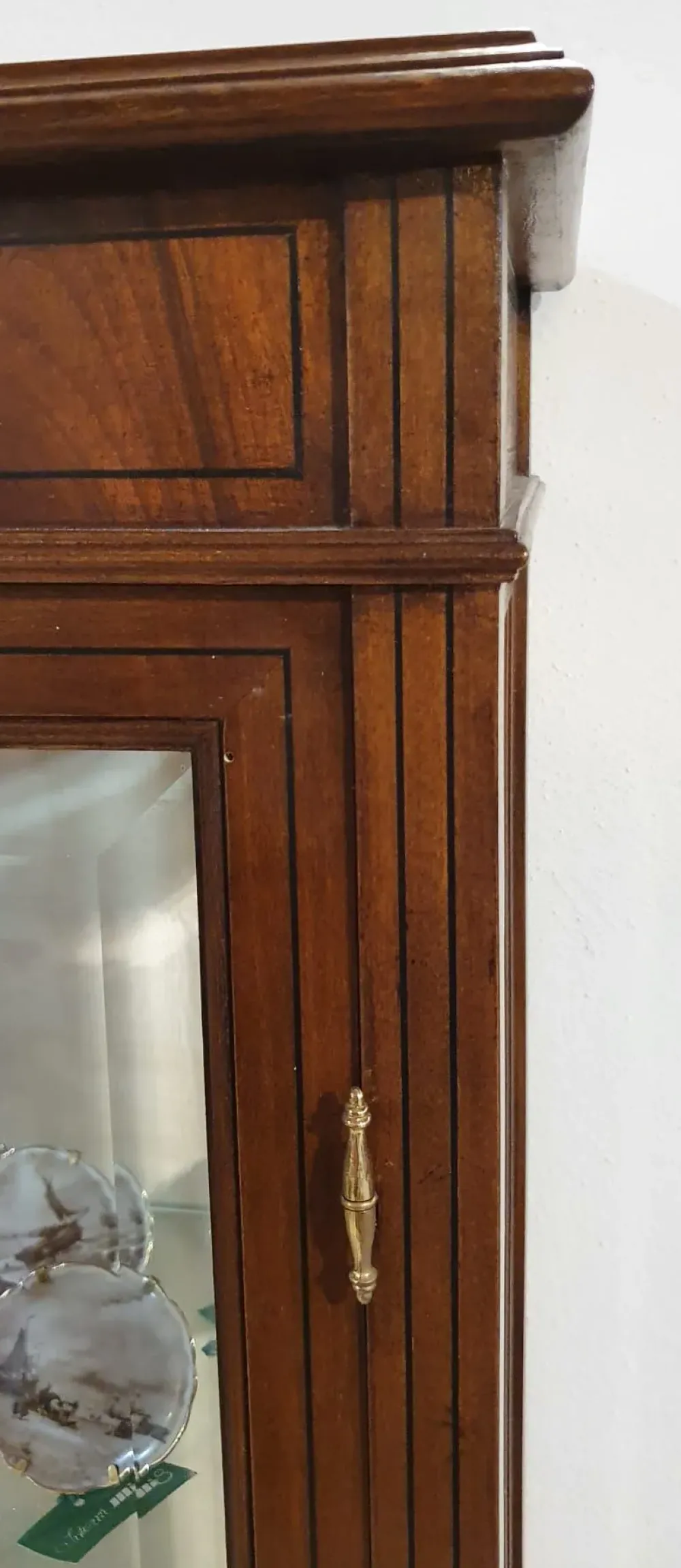 Cristalliera d'antiquariato in stile neoclassico a prezzo Outlet Antiquariato