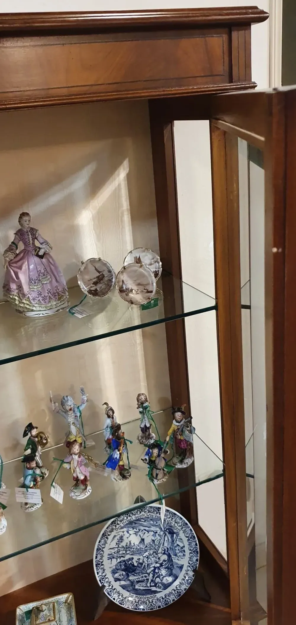 Cristalliera d'antiquariato in stile neoclassico a prezzo Outlet Antiquariato