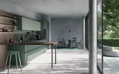 Best Cucina a PREZZI OUTLET in laminato opaco -25% Cucine Con Penisola|Cucine Moderne
