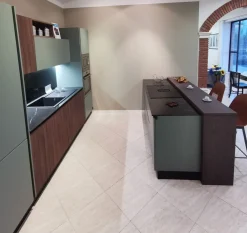 Discount Cucina a PREZZI OUTLET in polimerico opaco -40% Cucine Ad Isola|Cucine Moderne