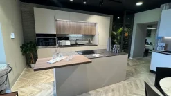 Cucina a PREZZI OUTLET in laminato materico -40%^Stosa Clearance