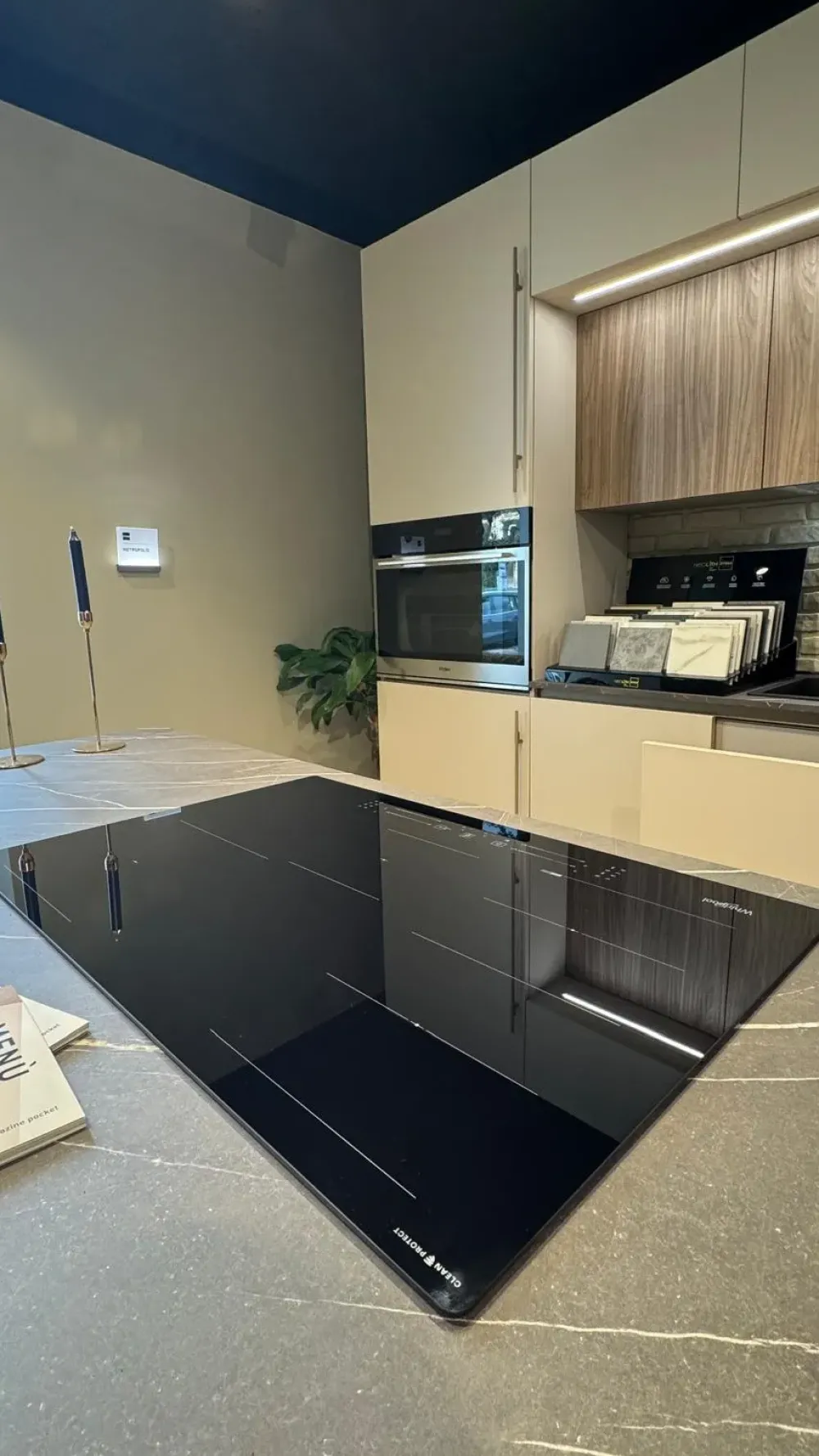 Cucina a PREZZI OUTLET in laminato materico -40%^Stosa Clearance