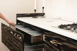 Artigianale Cucina a PREZZI OUTLET in legno -65%- Cucine Lineari|Cucine Design