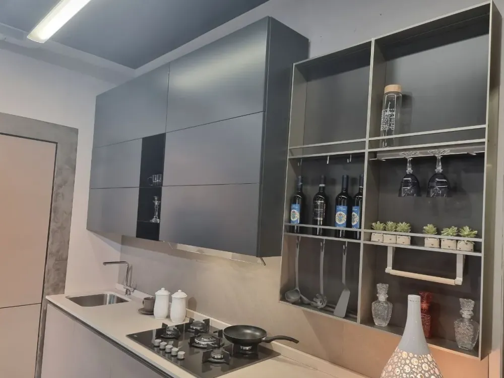 Mobilturi Cucina a PREZZI OUTLET in laccata opaco -60%- Cucine Lineari|Cucine Moderne