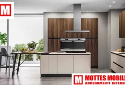 Sale Cucina a PREZZI OUTLET in laminato materico -99% Cucine Ad Isola|Cucine Design