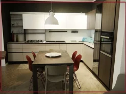 Cucina a PREZZI OUTLET in legno -51%^Arredo3 New