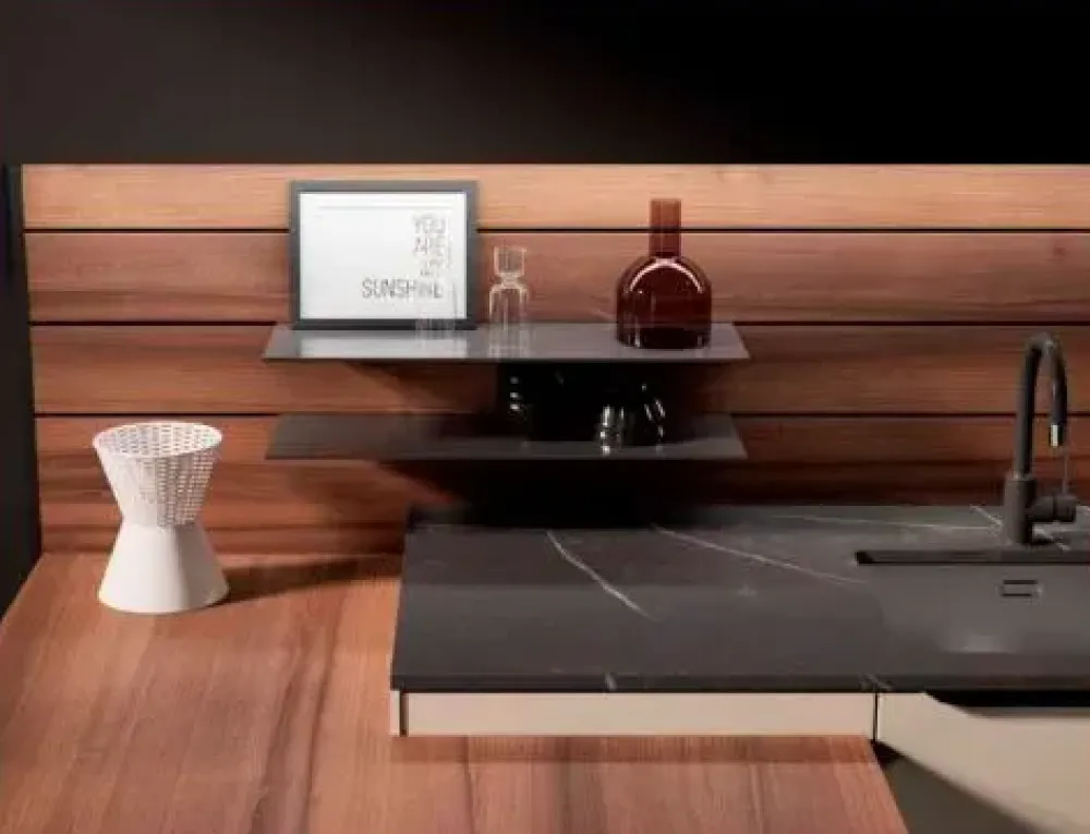 Outlet Cucina a PREZZI OUTLET in laminato opaco -40% Cucine Lineari|Cucine Moderne