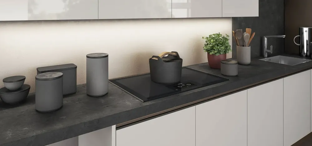 Cucina a PREZZI OUTLET in laccata opaco -36%^Arredo3 Best