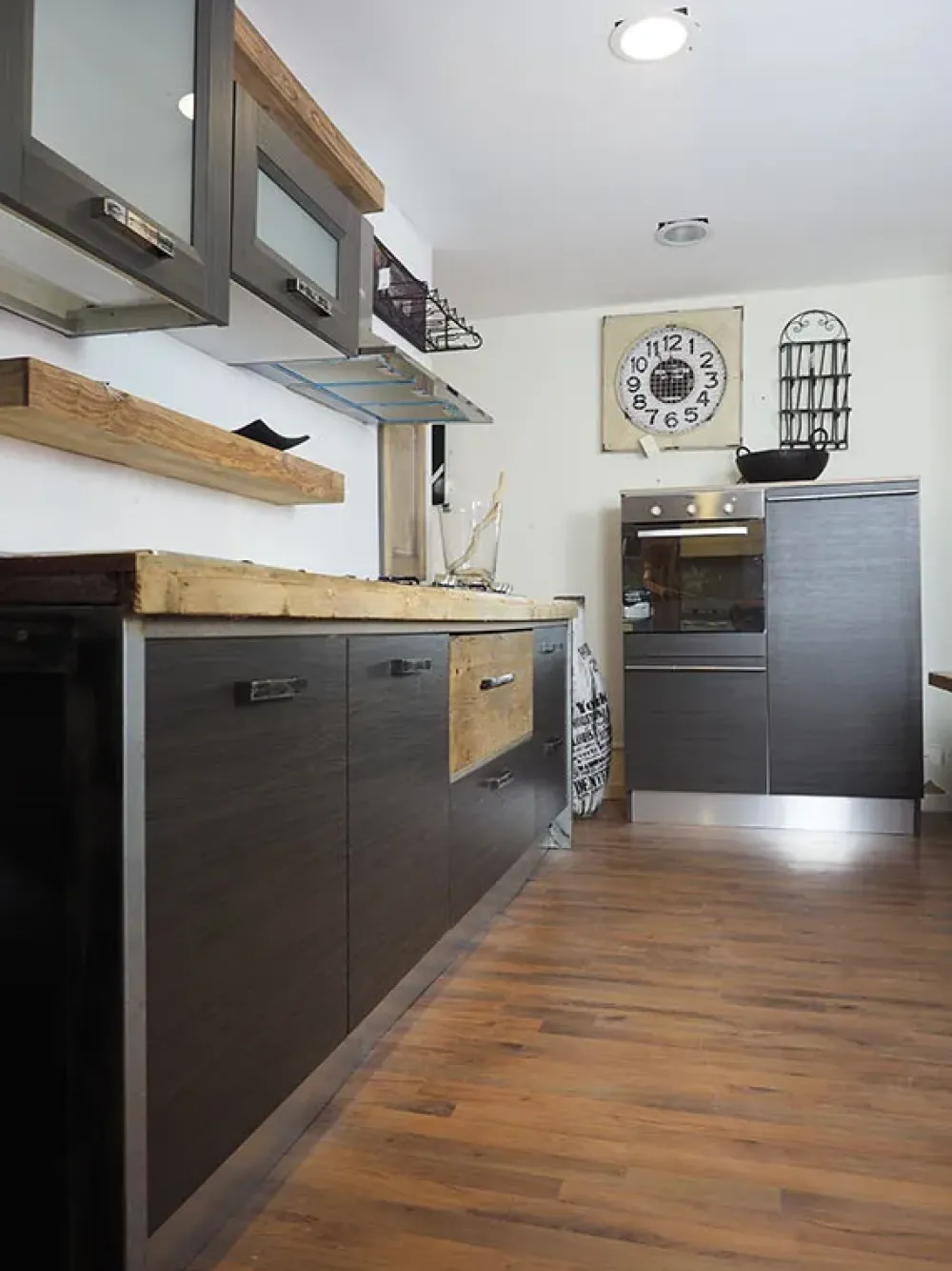 Outlet Cucina a PREZZI OUTLET in legno -50% Cucine Lineari