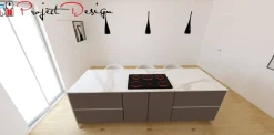 Cucina a PREZZI OUTLET in laminato opaco -58%^Arredo3 Clearance