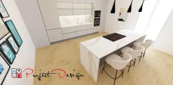 Cucina a PREZZI OUTLET in laminato opaco -58%^Arredo3 Clearance