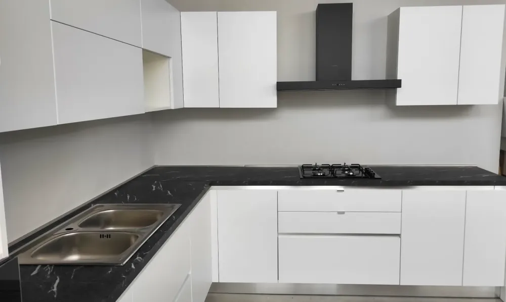 Cucina a PREZZI OUTLET in laccata opaco -53%^Arrex Discount