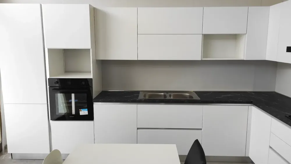 Cucina a PREZZI OUTLET in laccata opaco -53%^Arrex Discount