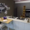 Cucina a PREZZI OUTLET in laccata lucido -75%^Stosa New