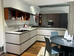 Ernestomeda Cucina a PREZZI OUTLET in laminato materico -50%- Cucine Con Penisola|Cucine Moderne