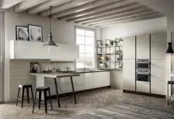 Arredo3 Cucina a PREZZI OUTLET in laccato lucido -33%- Cucine Ad Angolo|Cucine Moderne