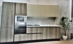 Aran Cucina a PREZZI OUTLET in laminato materico -51%- Cucine Lineari|Cucine Moderne