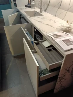 Cesar Cucina a PREZZI OUTLET in laccata opaco -61%- Cucine Ad Isola|Cucine Moderne