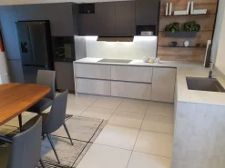 Hot Cucina a PREZZI OUTLET in laccata opaco -43% Cucine Ad Angolo|Cucine Moderne