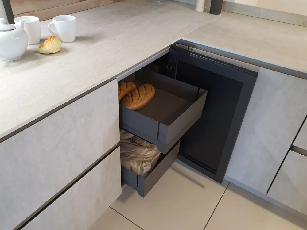 Hot Cucina a PREZZI OUTLET in laccata opaco -43% Cucine Ad Angolo|Cucine Moderne