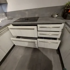 Cucina a PREZZI OUTLET in laminato materico -56%^Scavolini