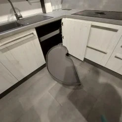 Cucina a PREZZI OUTLET in laminato materico -56%^Scavolini