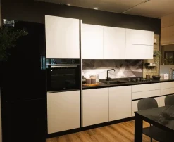 Cucina a PREZZI OUTLET in laccato opaco -50%^Febal