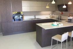 Hot Cucina a PREZZI OUTLET in legno -40% Cucine Con Penisola|Cucine Design