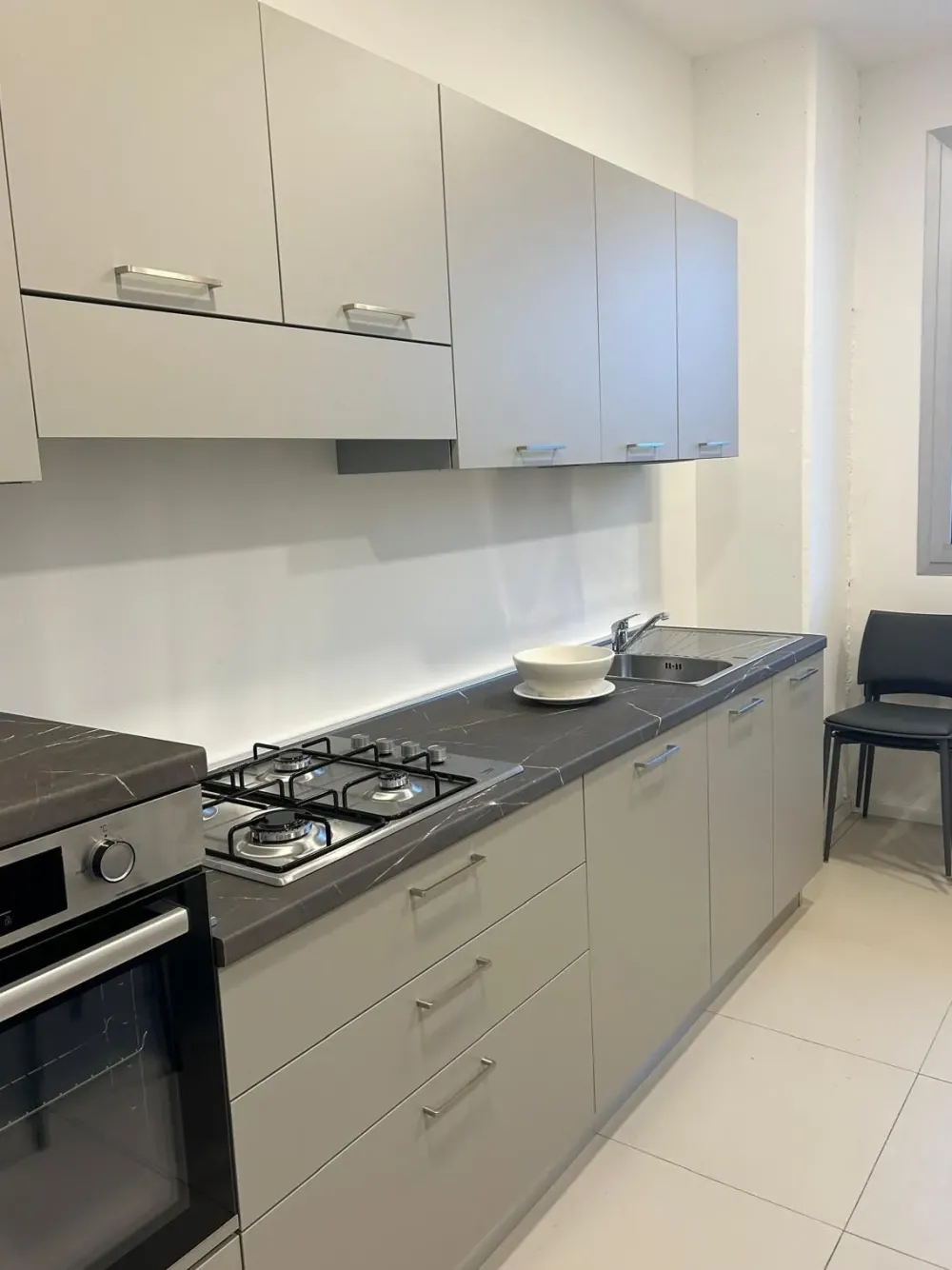 Cucina a PREZZI OUTLET in laminato materico -54%^Lube Cucine Sale