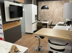 Arredo3 Cucina a PREZZI OUTLET in laminato opaco -32%- Cucine Lineari|Cucine Moderne