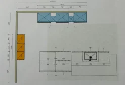 Cucina a PREZZI OUTLET in laccata opaco -42%^Scavolini Sale