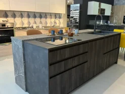 Best Cucina a PREZZI OUTLET in laminato materico -30% Cucine Ad Isola|Cucine Moderne