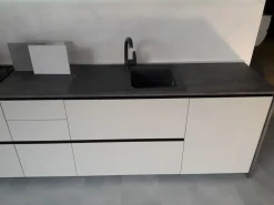 Sale Cucina a PREZZI OUTLET in laminato materico -52% Cucine Lineari|Cucine Moderne