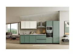 Net Cucine Cucina a PREZZI OUTLET in polimerico -50%- Cucine Lineari|Cucine Moderne