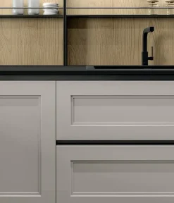 Arredo3 Cucina a prezzo ribassato ad angolo moderna Meg- Cucine Ad Angolo|Cucine Moderne