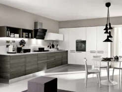 Cucina a prezzo ribassato ad angolo moderna Cucina angolare etno moderna in offerta convenienza^Collezione esclusiva Best